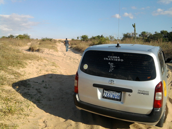 lomas de arena, taxi, bolivia